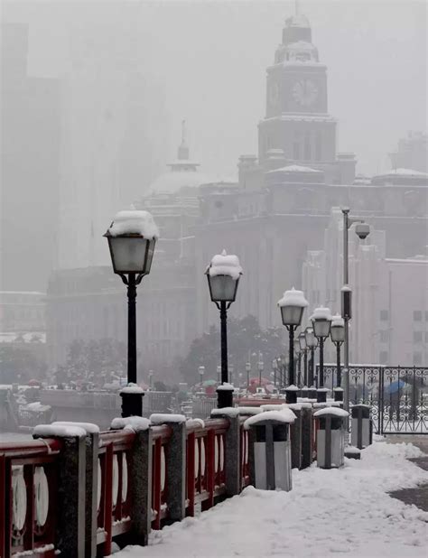 上海的下雪天 